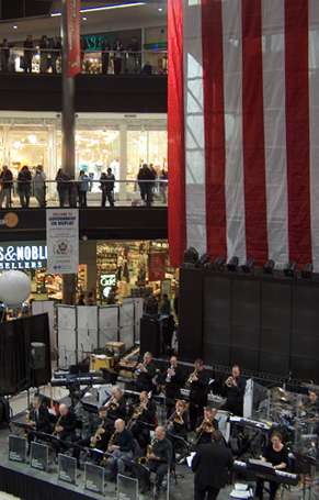 Just Friends Big Band at the Mall of America